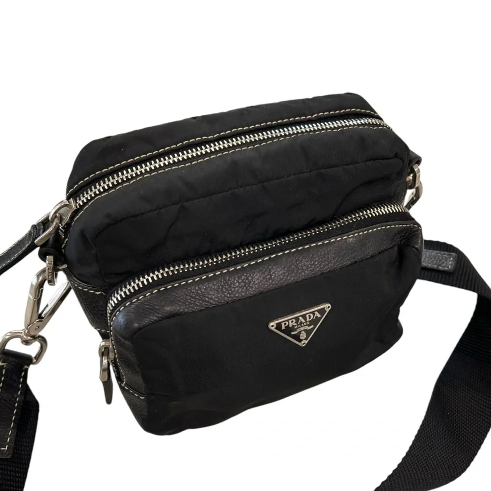 Prada Tessuto Nylon Mini Shoulder Bag - Picture 6 of 10